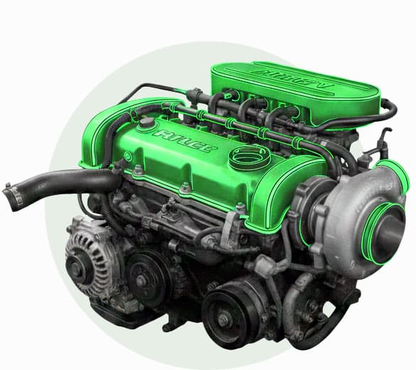 قطعات موتور و گیربکس ماشین های چینی